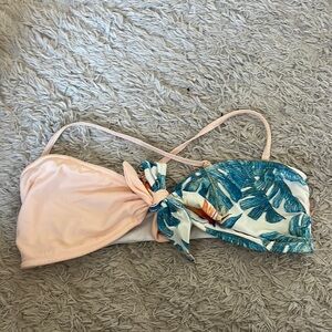 Roxy strapless bikini top